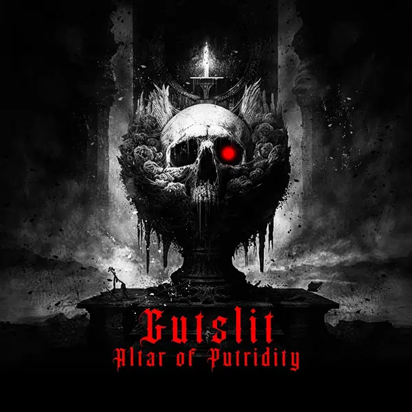 Altar of Putridity by gutslit album artwork