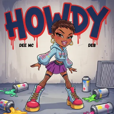 HOWDY by Dee MC album artwork
