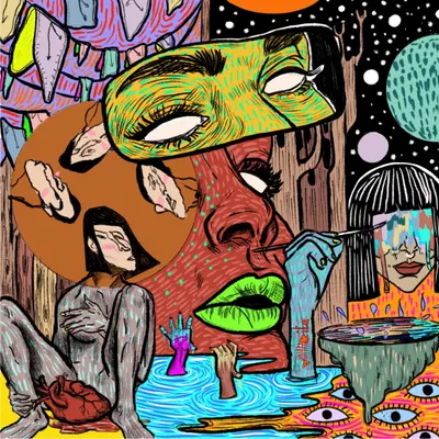 Watercolour (feat. Dhruv Visvanath) by Sanjeeta Bhattacharya album artwork
