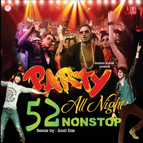 Party All Night 52 Non Stop by Brodha V album artwork