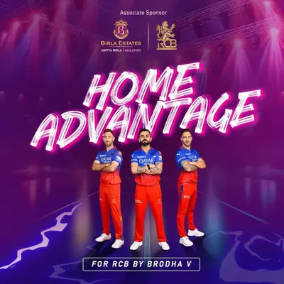 Birla Estates 'Home Advantage' for RCB (feat. Brodha V) by Brodha V album artwork