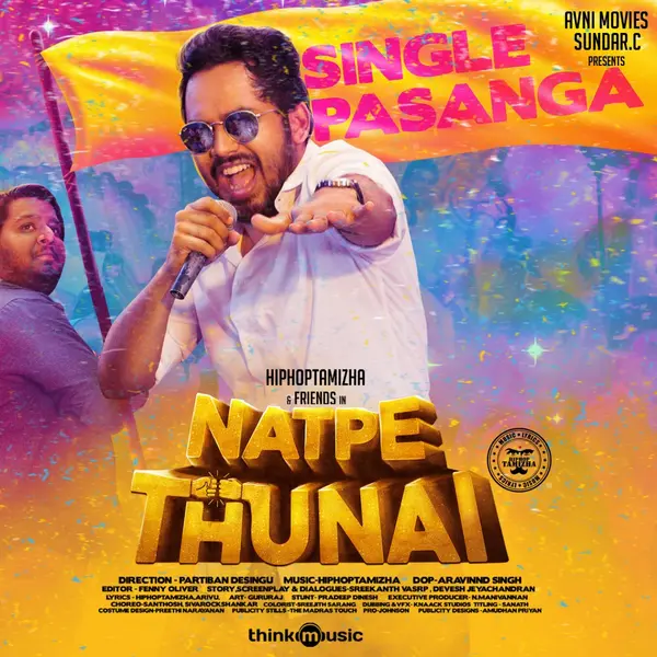 Single Pasanga (From "Natpe Thunai") by Hiphop Tamizha album artwork
