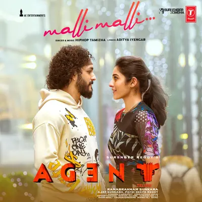 Malli Malli (From "Agent") by Hiphop Tamizha album artwork