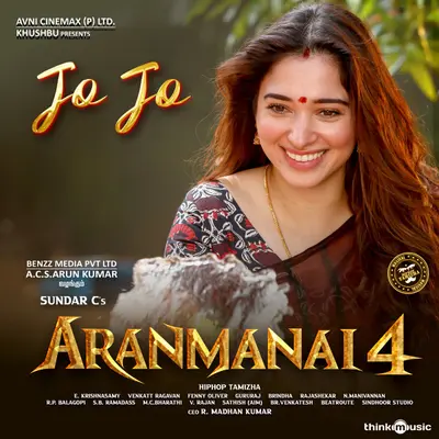 Jo Jo (From "Aranmanai 4") by Hiphop Tamizha album artwork