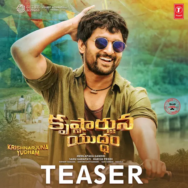 Krishnarjuna Yudham Teaser (Original Motion Picture Soundtrack) by Hiphop Tamizha album artwork