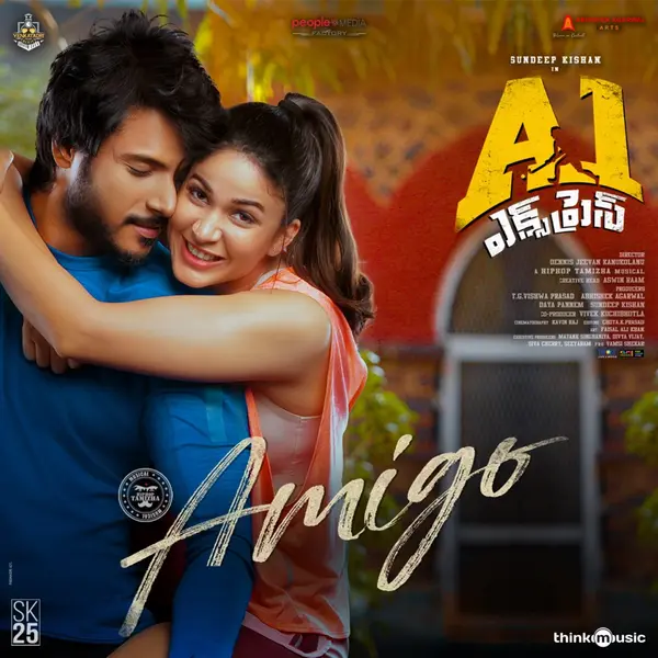 Amigo (From "A1 Express") by Hiphop Tamizha album artwork