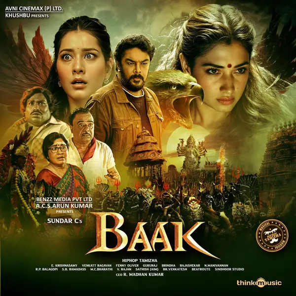 Baak (Original Motion Picture Soundtrack) by Hiphop Tamizha album artwork