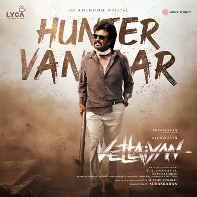 Hunter Vantaar (From "Vettaiyan") by Arivu album artwork