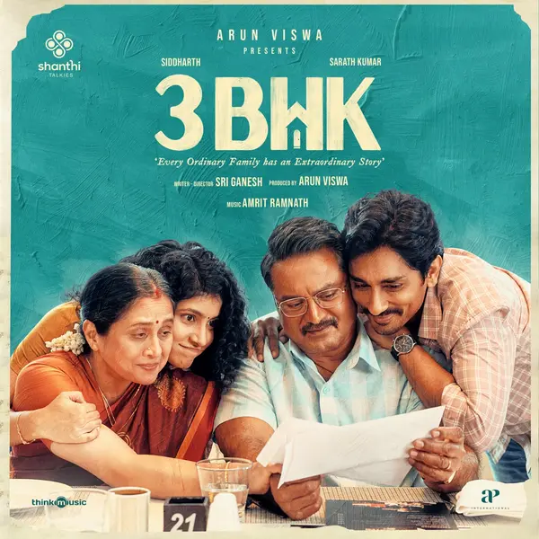 3BHK (Original Motion Picture Soundtrack) by Paal Dabba album artwork