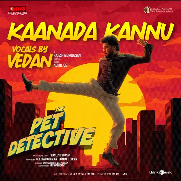 Kaanada Kannu (From "The Pet Detective") by Vedan album artwork