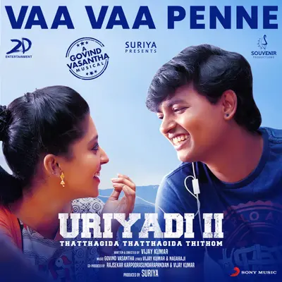 Vaa Vaa Penne (From "Uriyadi 2") by Sid Sriram album artwork