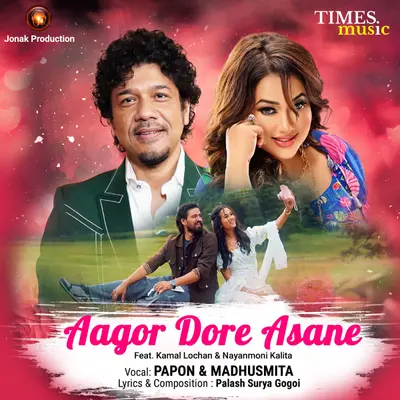Aagor Dore Asane (feat. Kamal Lochan & Nayanmoni Kalita) by Papon album artwork